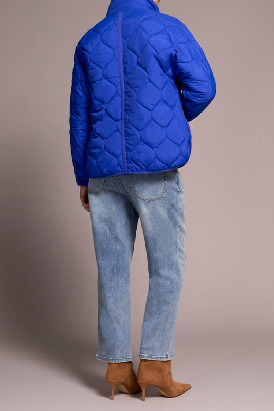 Tribal - Zipped Front Quilted Jacket