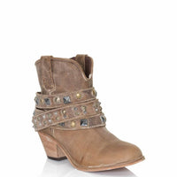 Corral - Women's Studded Strap Ankle Boots