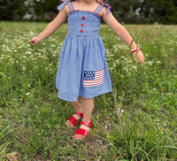 Mila & Rose - Girls 4th Of July Twirl Dress