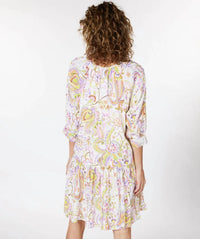Esqualo - Bibbi Beloved Flower Print Mini Dress