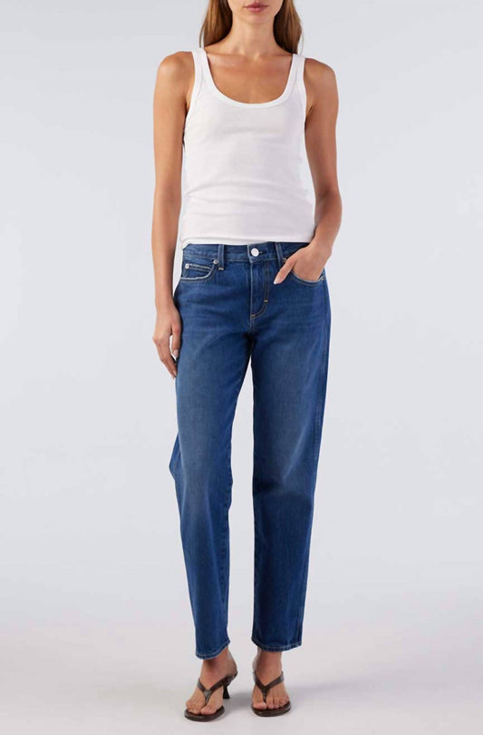 Amo - Libby Mid Rise Tapered Leg Jean
