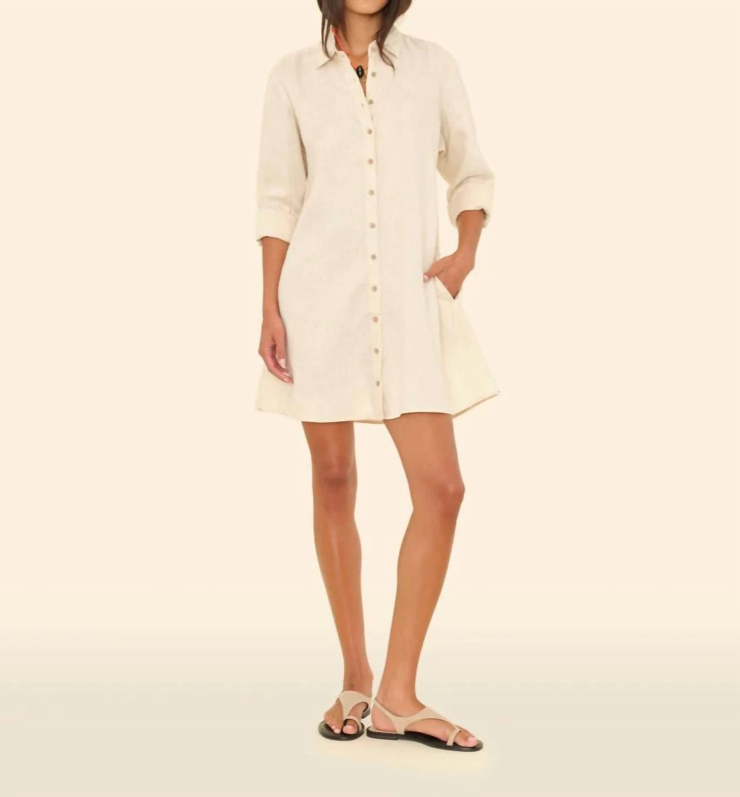 XIRENA Bobby Dress in sugarcane - women's dress