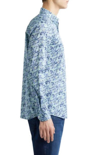 Johnston & Murphy - Check Paisley Swirls Shirt