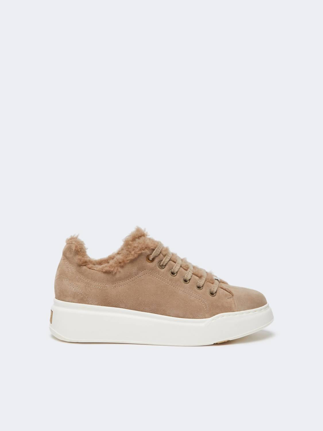 MaxMara Women's T Max I1 Sneakers in beige - women's sneaker - detail view
