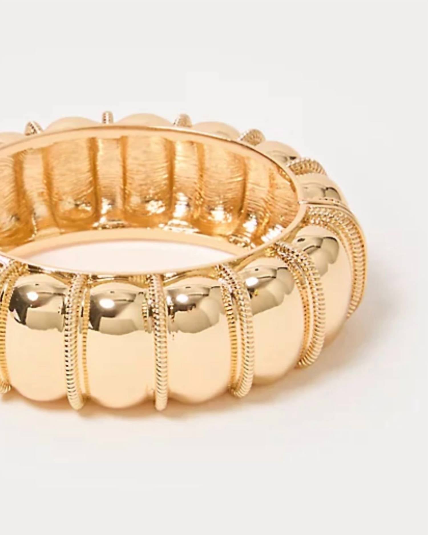 Lilly Pulitzer Bright Delight Bracelet in gold - women's jewelry - detail view