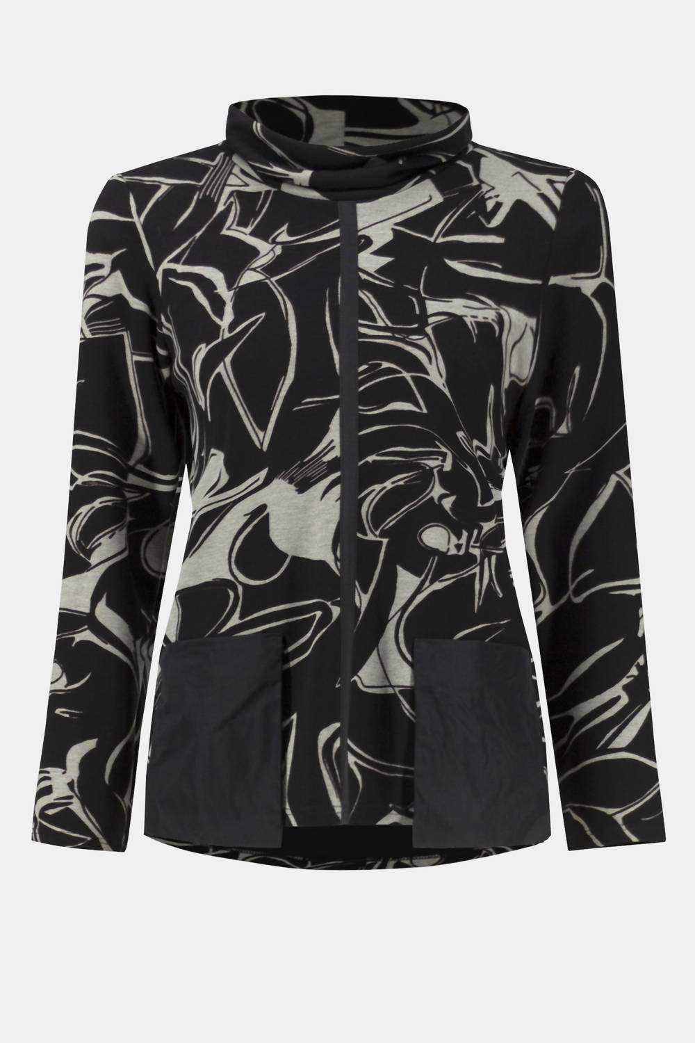 Joseph Ribkoff - Cowl Neck Bohemian Blouse