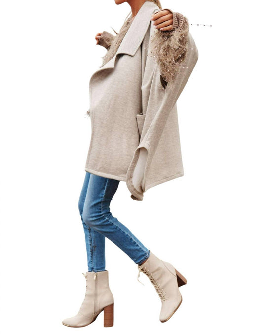 Davi & Dani - That's Not All Open Front Jacket