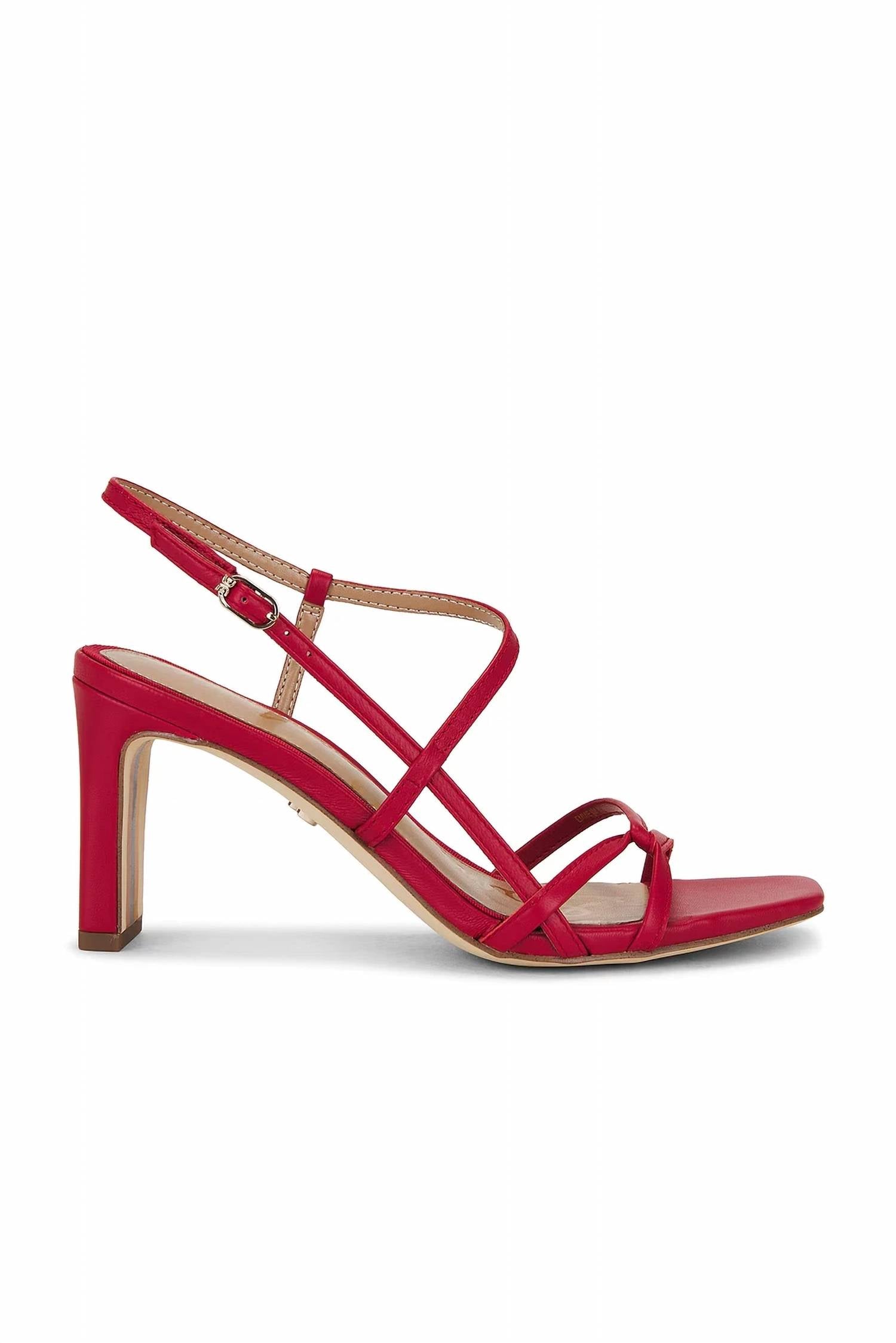 Sam Edelman - Women's Emmie Leather Heeled Sandals