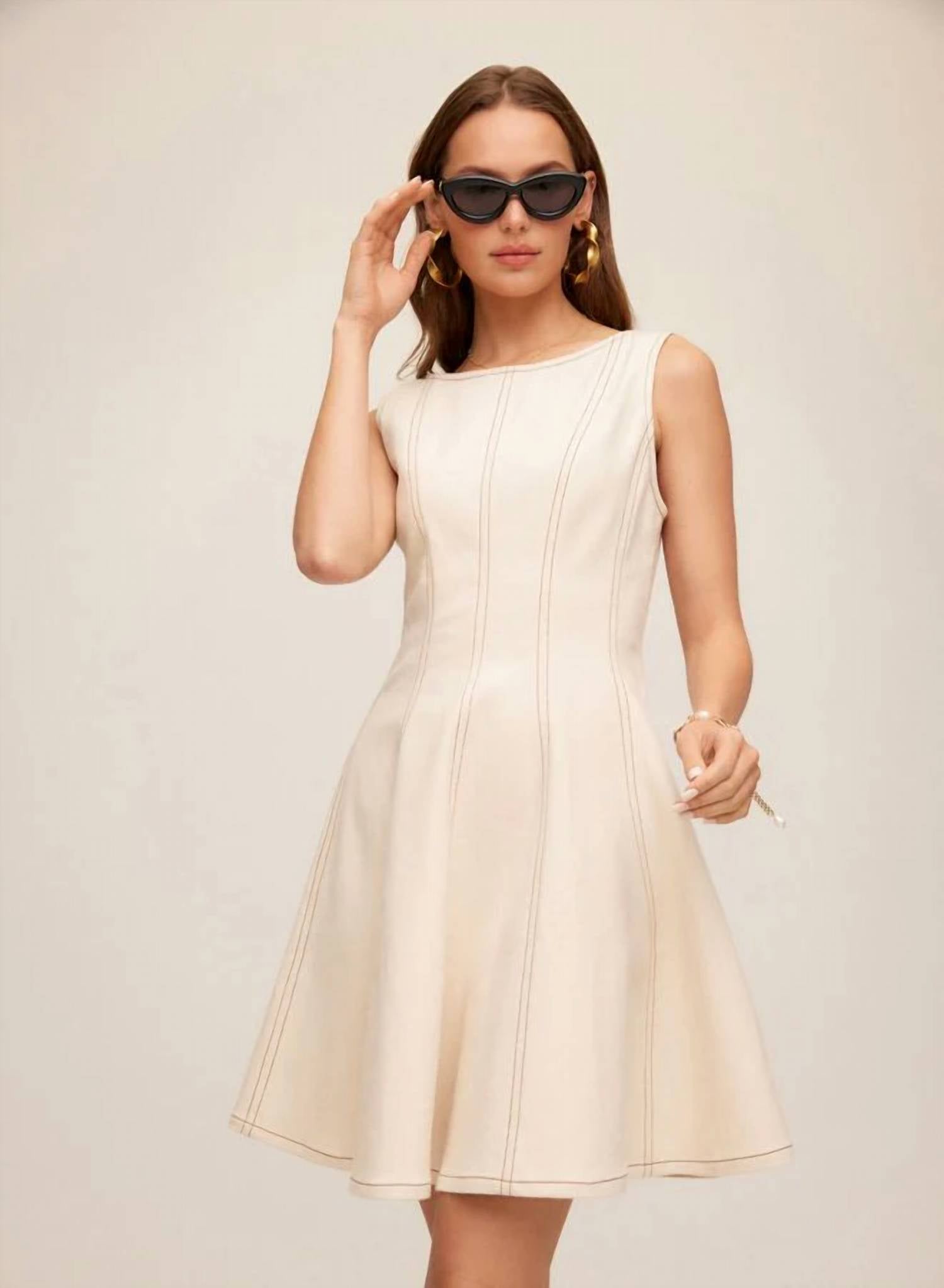 Fifteen Twenty - Darla Contrast Stitch Dress