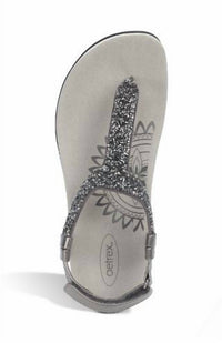 Aetrex - Women's Jade Sparkle Thong Sandals