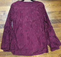Lace Bell Sleeve Top