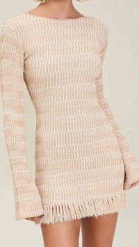 Devon Windsor - Costa Long Sleeve Knit Mini Dress