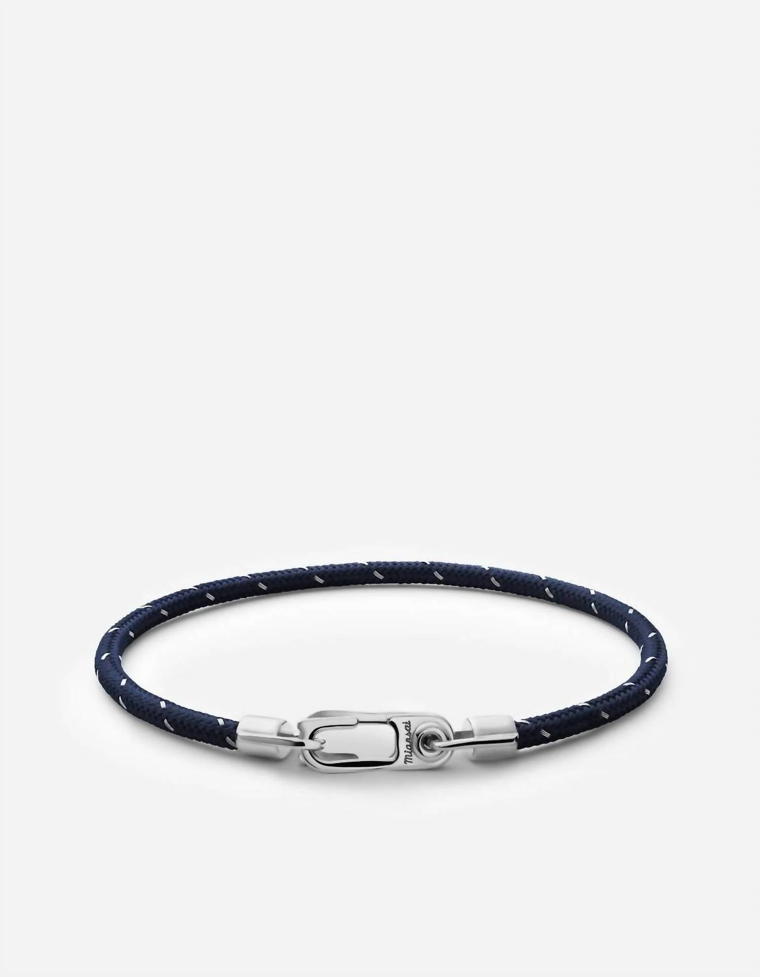Miansai Men's Medium Annex Rope Bracelets in navy - men's jewelry