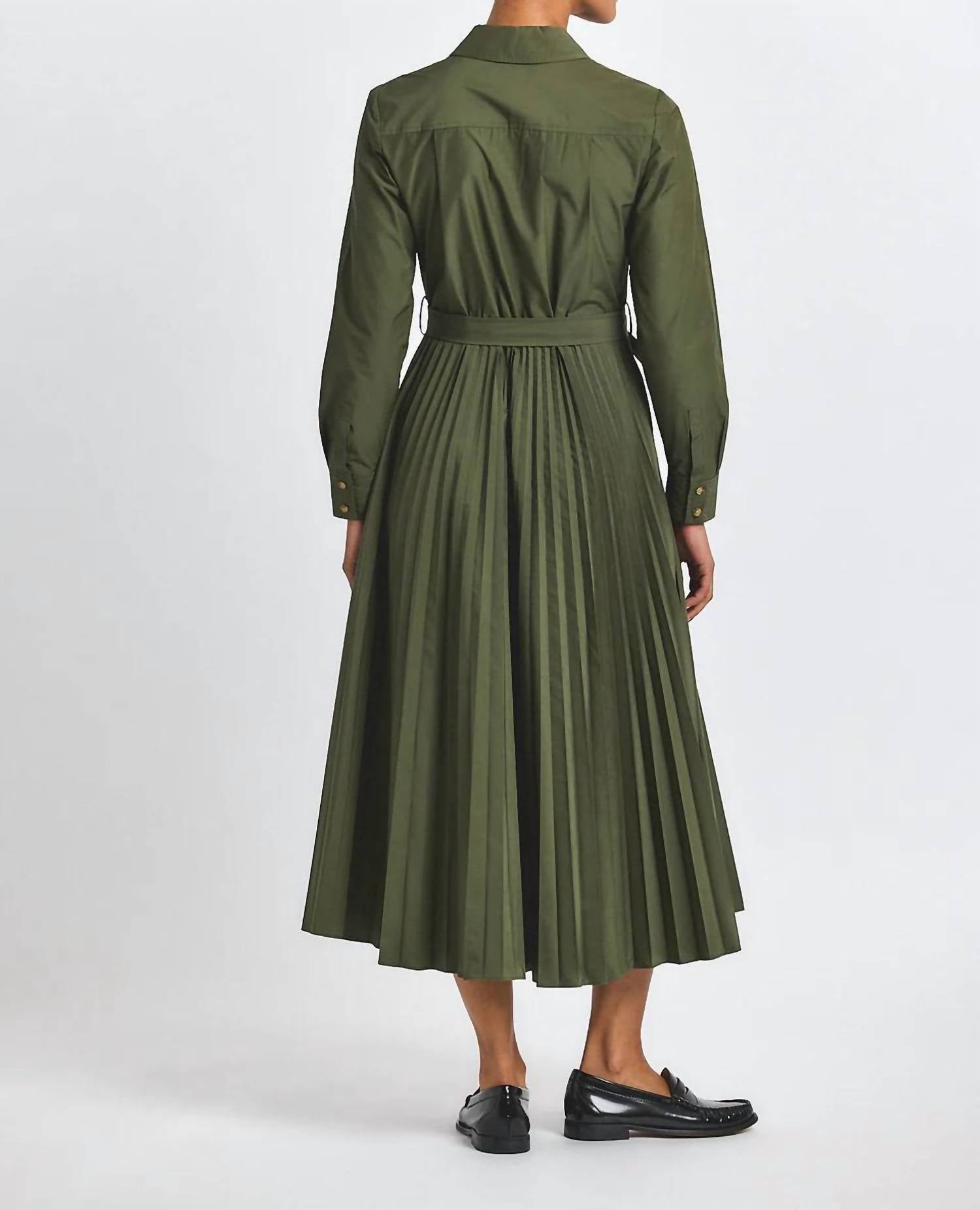 Derek Lam 10 Crosby - Women's Kenza Pleated Shirt Dress