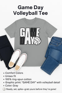 Comfort Colors - Women's Game Day Volleyball Tee