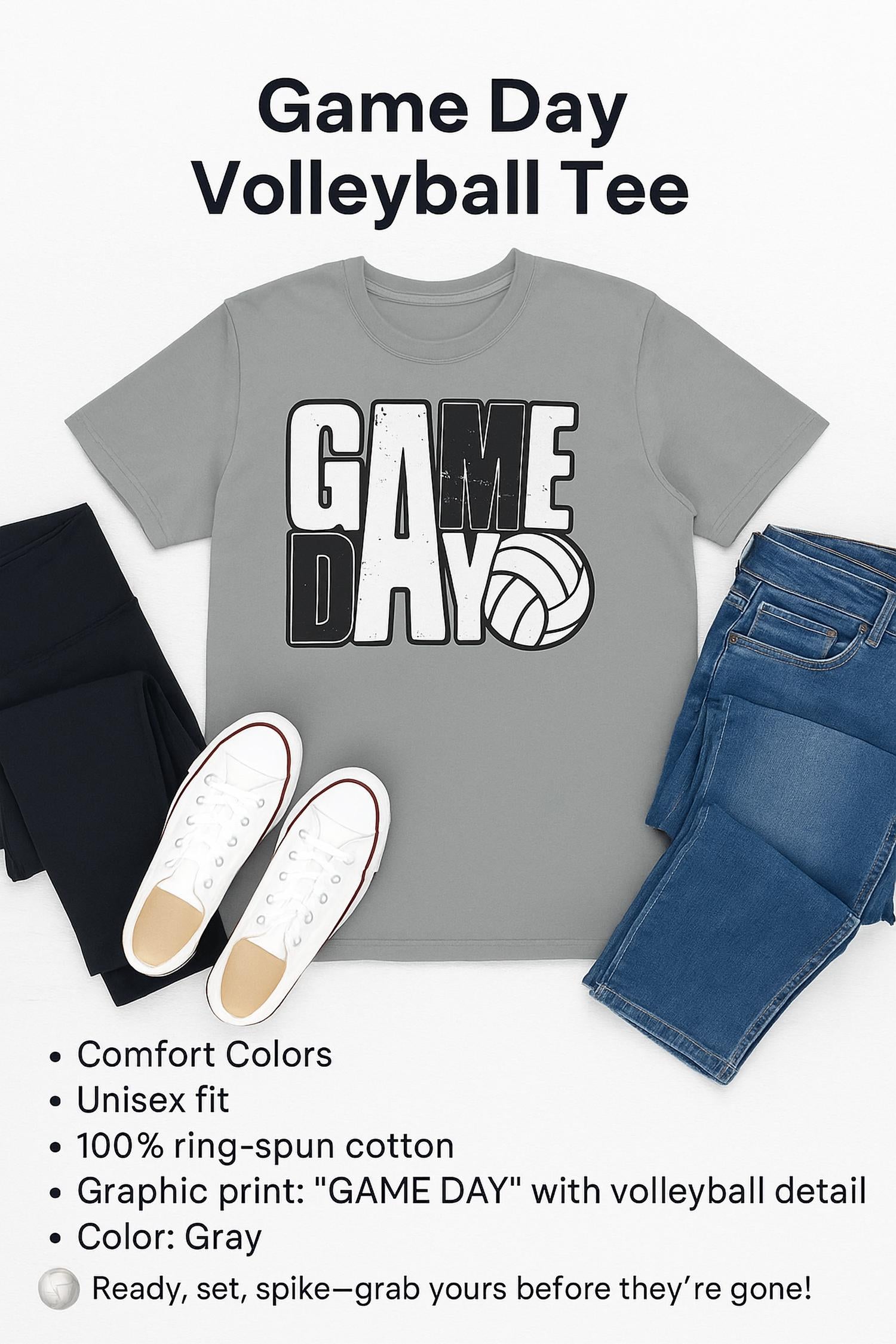 Comfort Colors - Women's Game Day Volleyball Tee