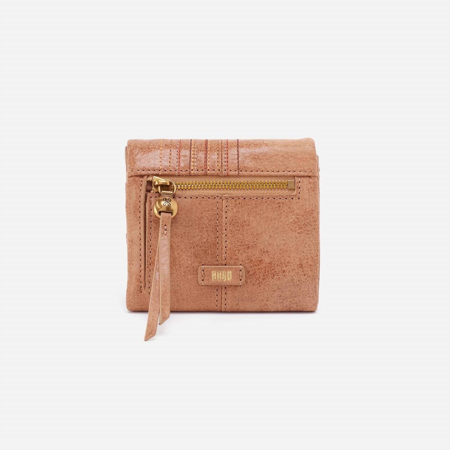 Hobo - Women's Keen Mini Trifold Buffed Leather Wallet