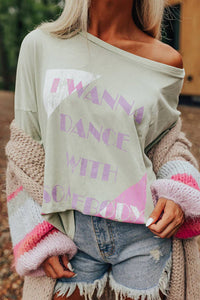 Promesa - Whitney Houston Dance With Somebody Long-Sleeve Tee