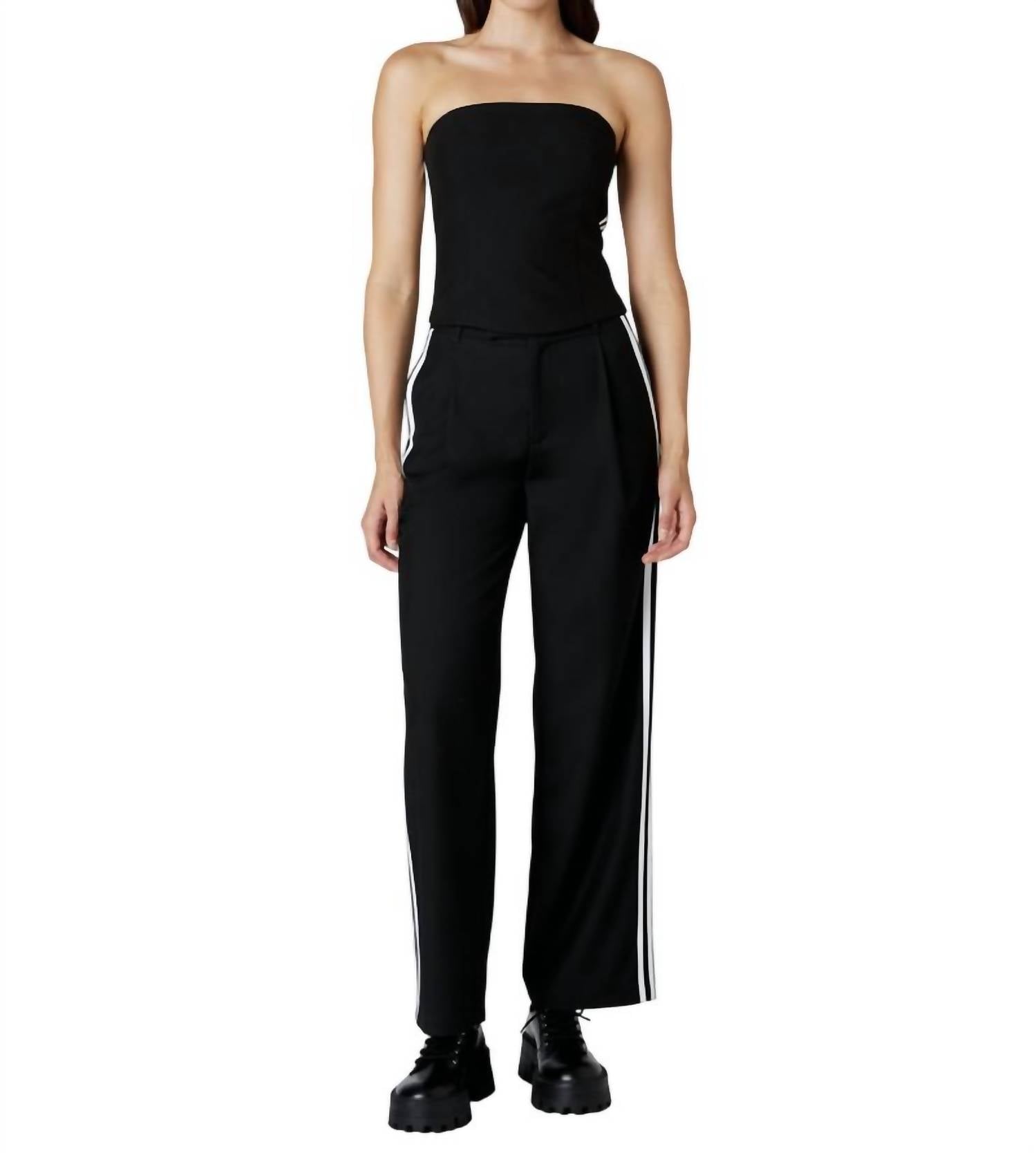 Nia - Messi Stripe Sweatpants