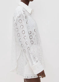 Le Superbe - Eyelet Shine Over You Shirt
