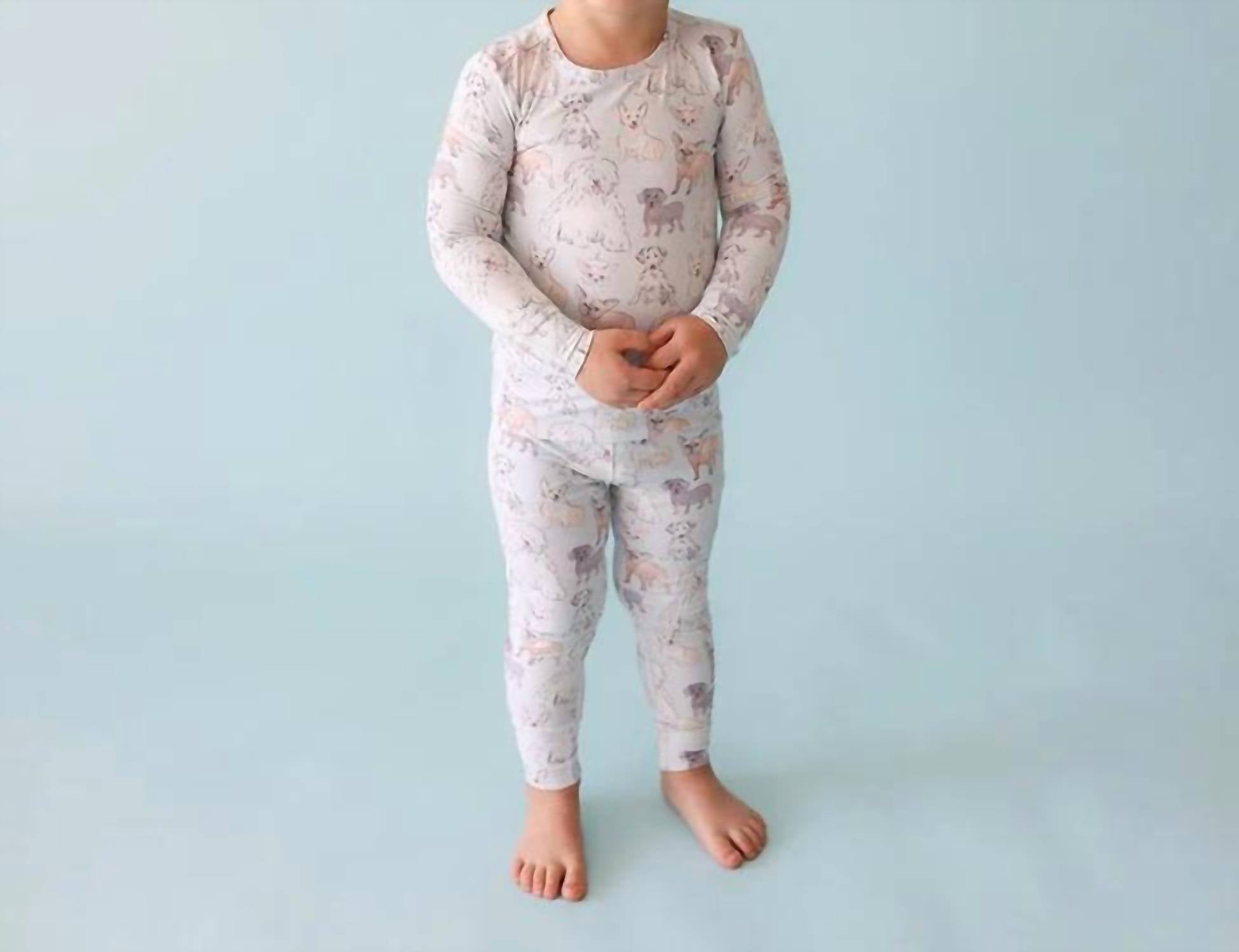 Posh Peanut - Kids Gatsby Classic Pajama Set