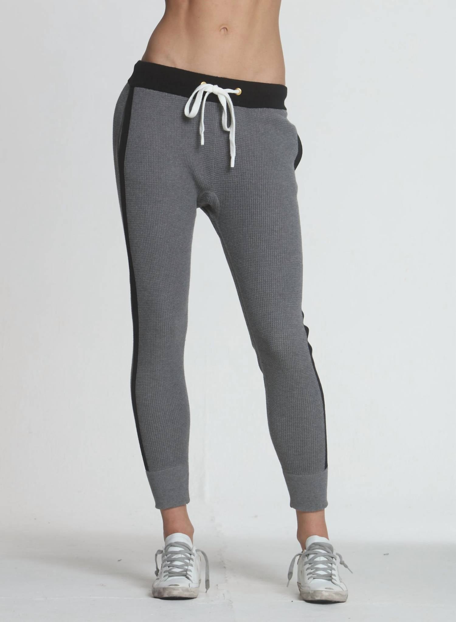 Label+Thread - Women's Slim Waffle Jogger Pant