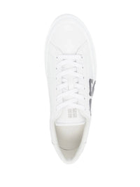 Givenchy Women's 4g City Sport Low Top Sneakers in white black - women's sneaker - view 4