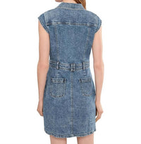 Kut From The Kloth - Ruth Denim Front Dress With Flared Sleeve