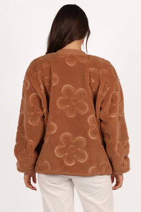 By Together - Flower Pattern Button Down Jacket