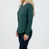 Elliott Lauren - Tracy Rib Long Sleeve Tee