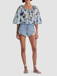 Alice + Olivia - Mclaine Long Sleeve Blouse