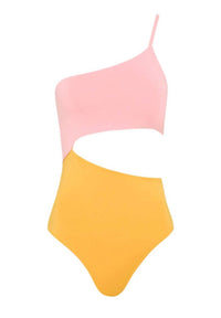 BONDI BORN Sigourney One Piece in sprinkle - women's swimwear - alternate view
