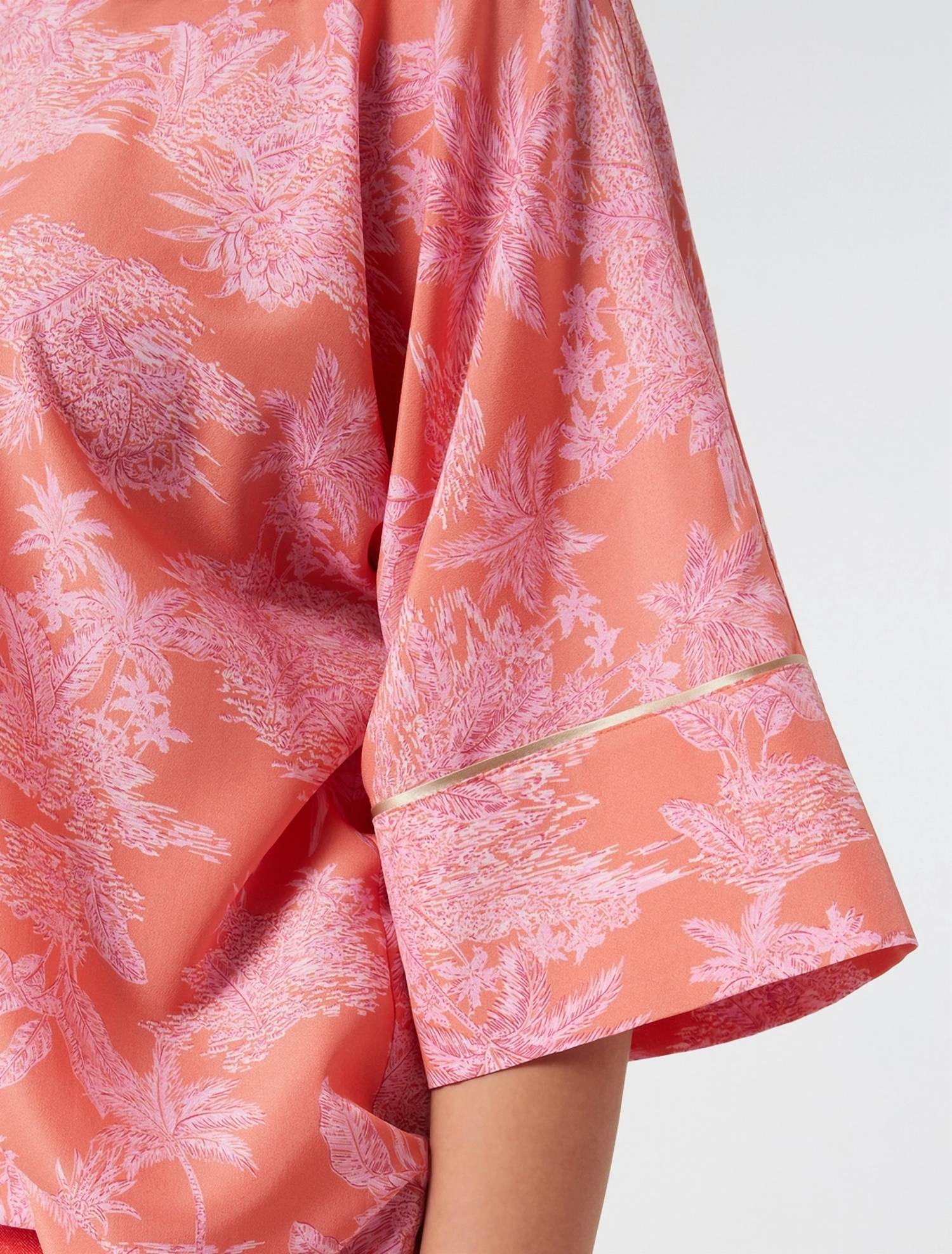 Marina Rinaldi - Nazione Crepe De Chine Blouse