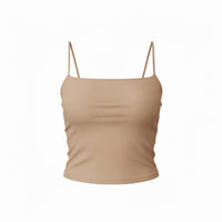 Ambar - Minimalist Square Neck Slim Fit Cami Top
