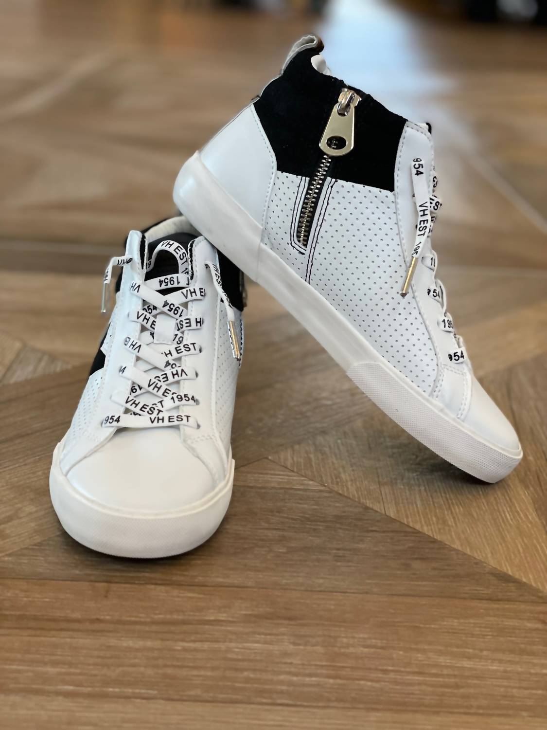 Vintage Havana - Women's Arlo Black & White High Top Sneaker
