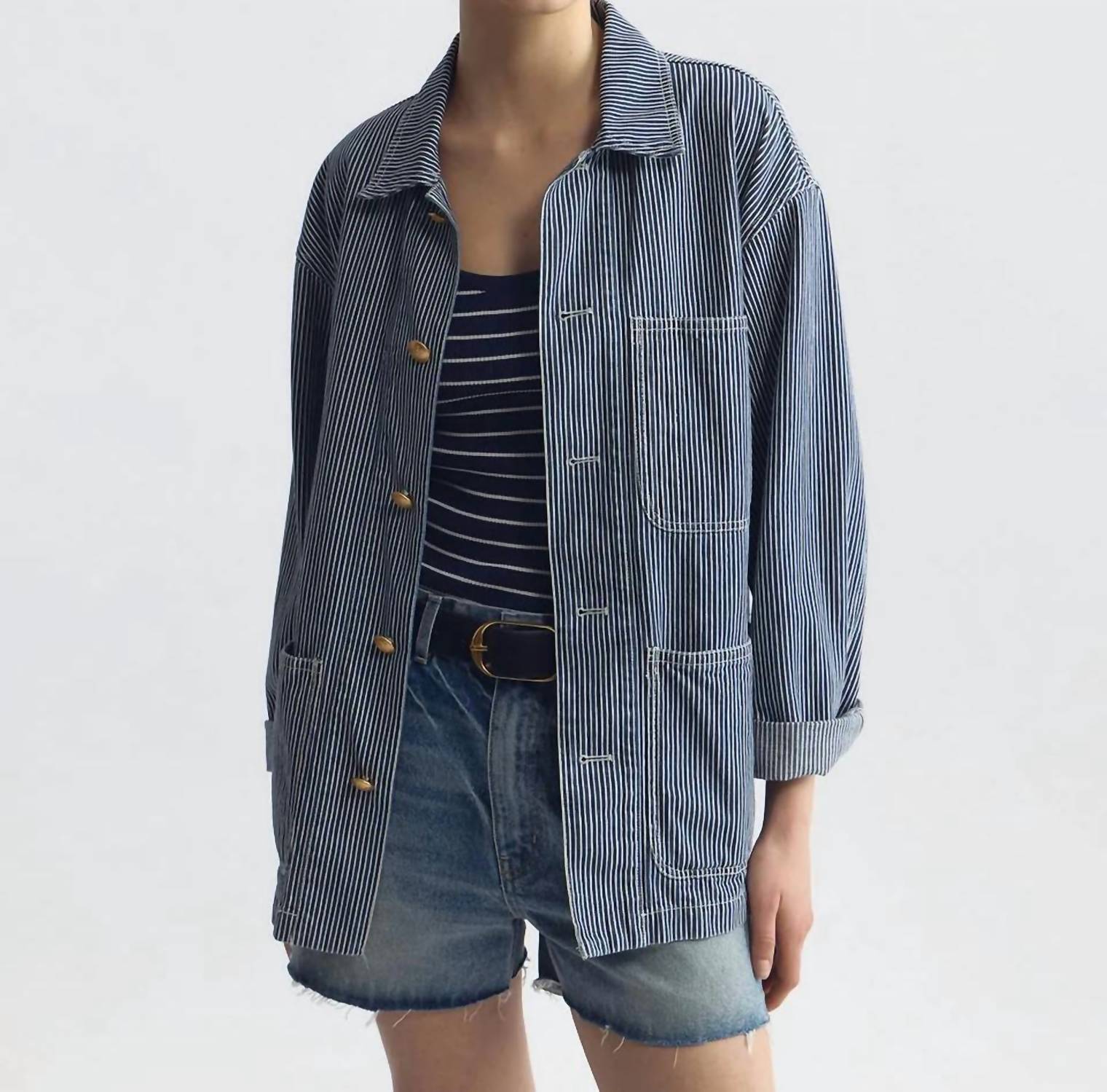 Nili Lotan - Franklin Stripe Jacket