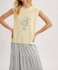 Wishlist - Lucky Catch Lobster Top