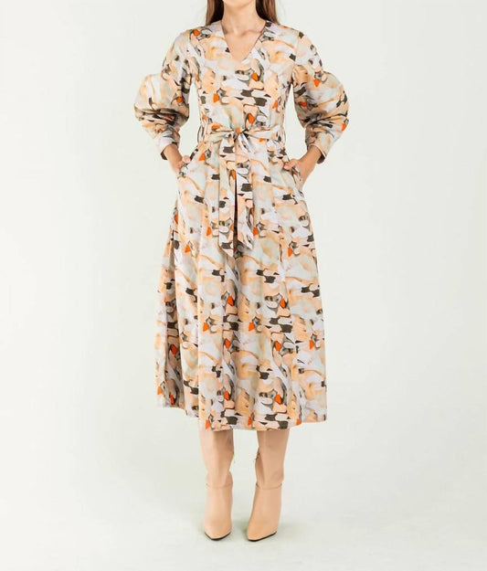 Bel Kazan - Nora Printed Maxi Dress
