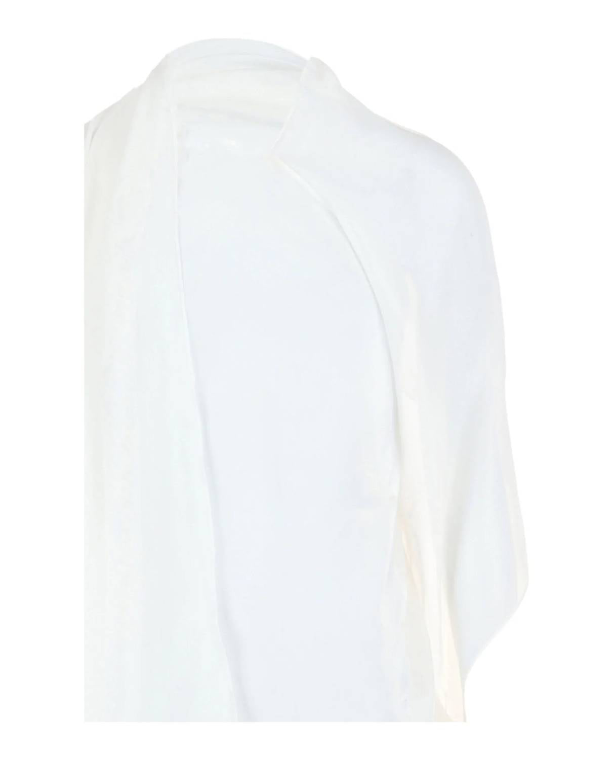 Salvatore Ferragamo - Women's Asymmetrical Shawl Blouse