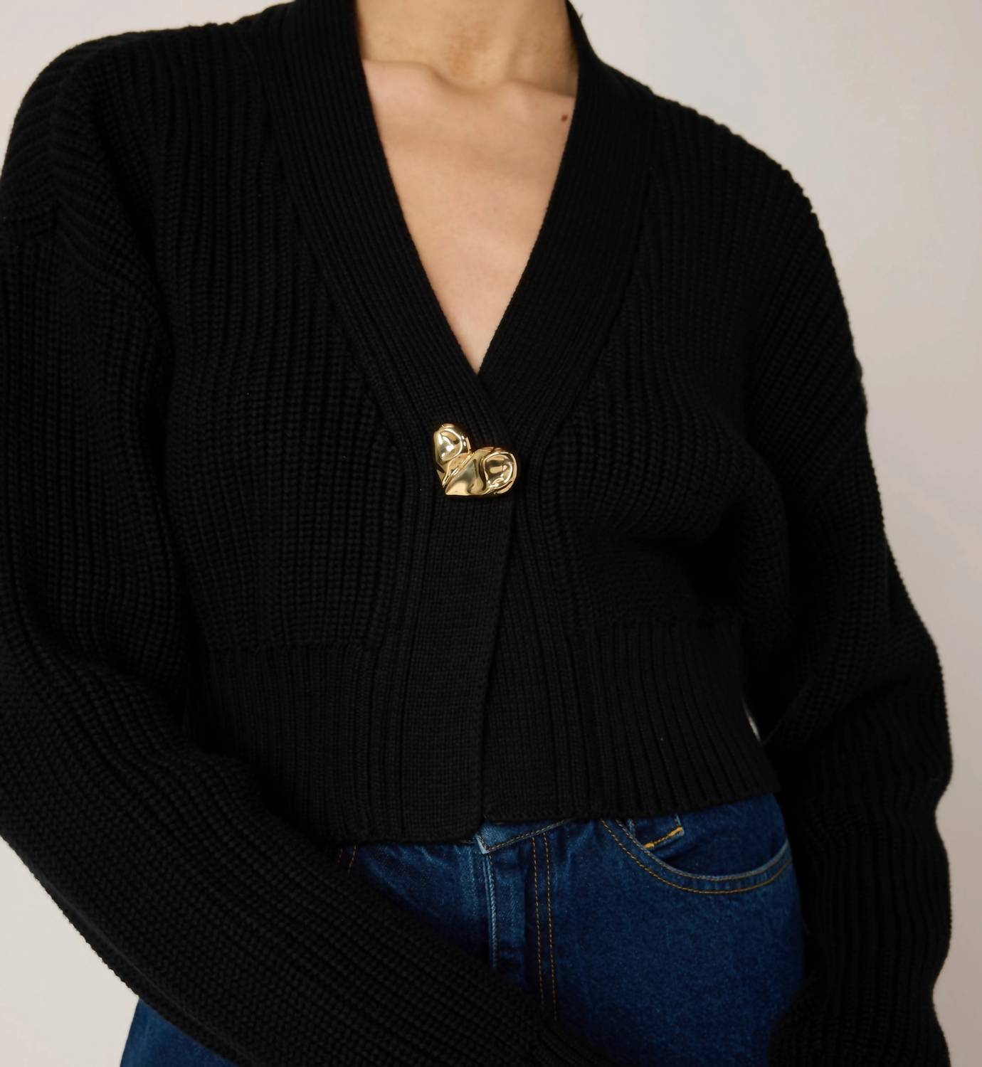 Cleobella - Heart Sweater Cardigan