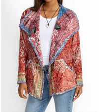Johnny Was - JOAN WRAP BINDED SHERPA JACKET