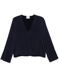 Forte Forte - Satin Long Sleeve Top