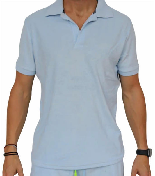 Bain De Mer - Towelling Polo Shirt