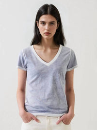 Patrick Assaraf - Pima Classic V-neck Tee