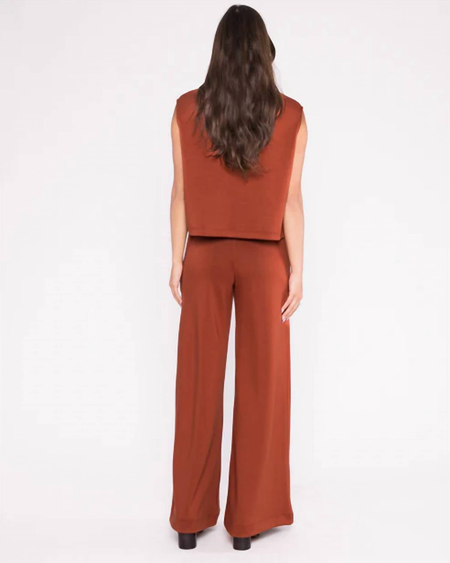Ripley Rader - SCUBA COWL NECK TOP