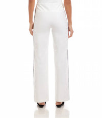 Karen Kane - Contrast Piped Wide-leg Pants