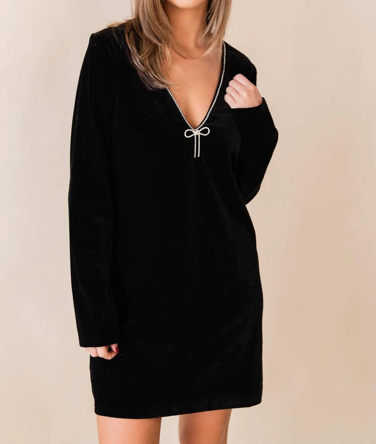 Lucy Paris - Izumi Velvet Dress