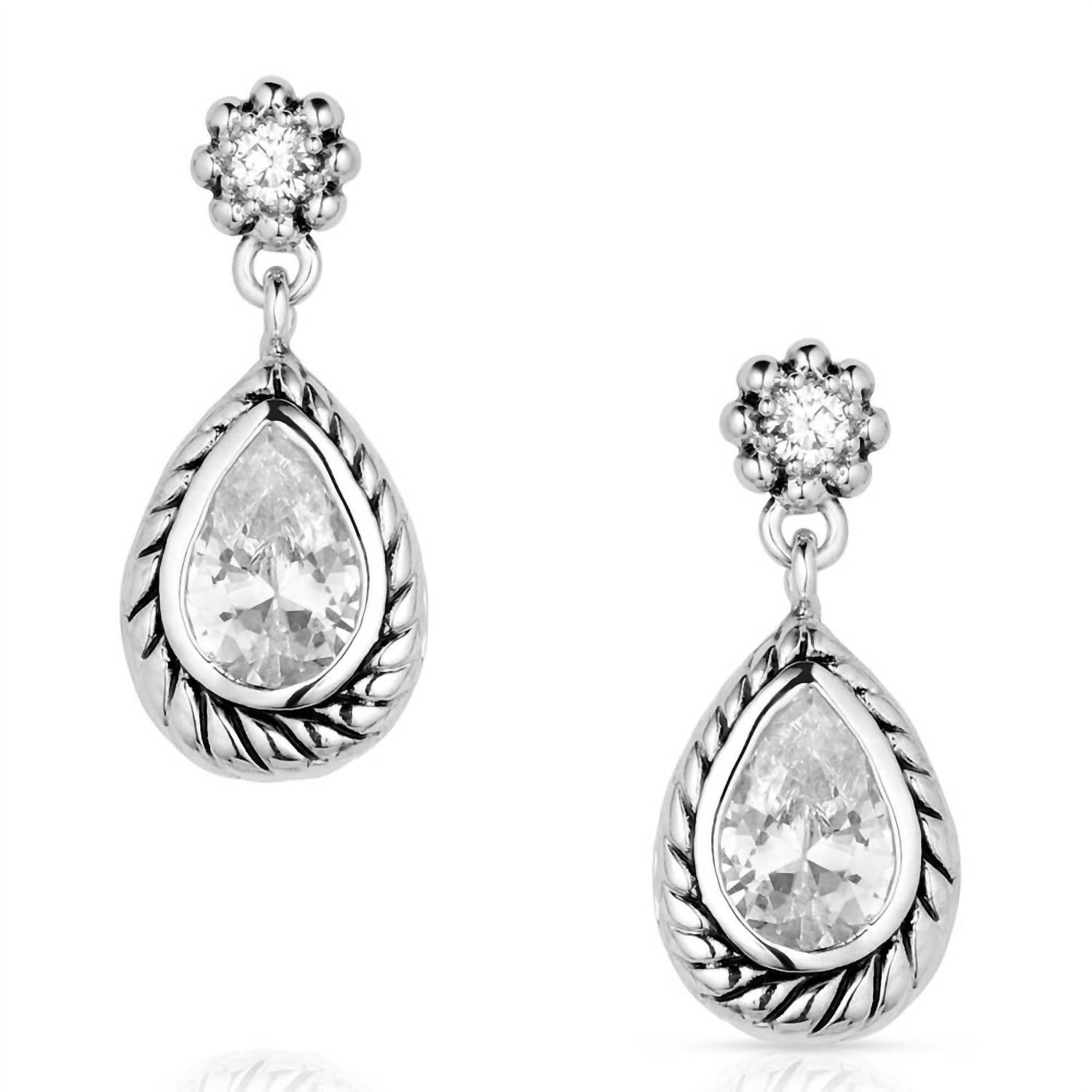 Montana Silversmiths - Women's Leading Light Crystal Earrings