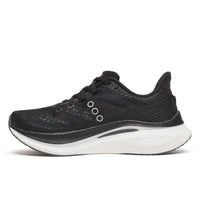 SAUCONY Women's Endorphin Trainer Sneakers in black white - women's shoe - detail view