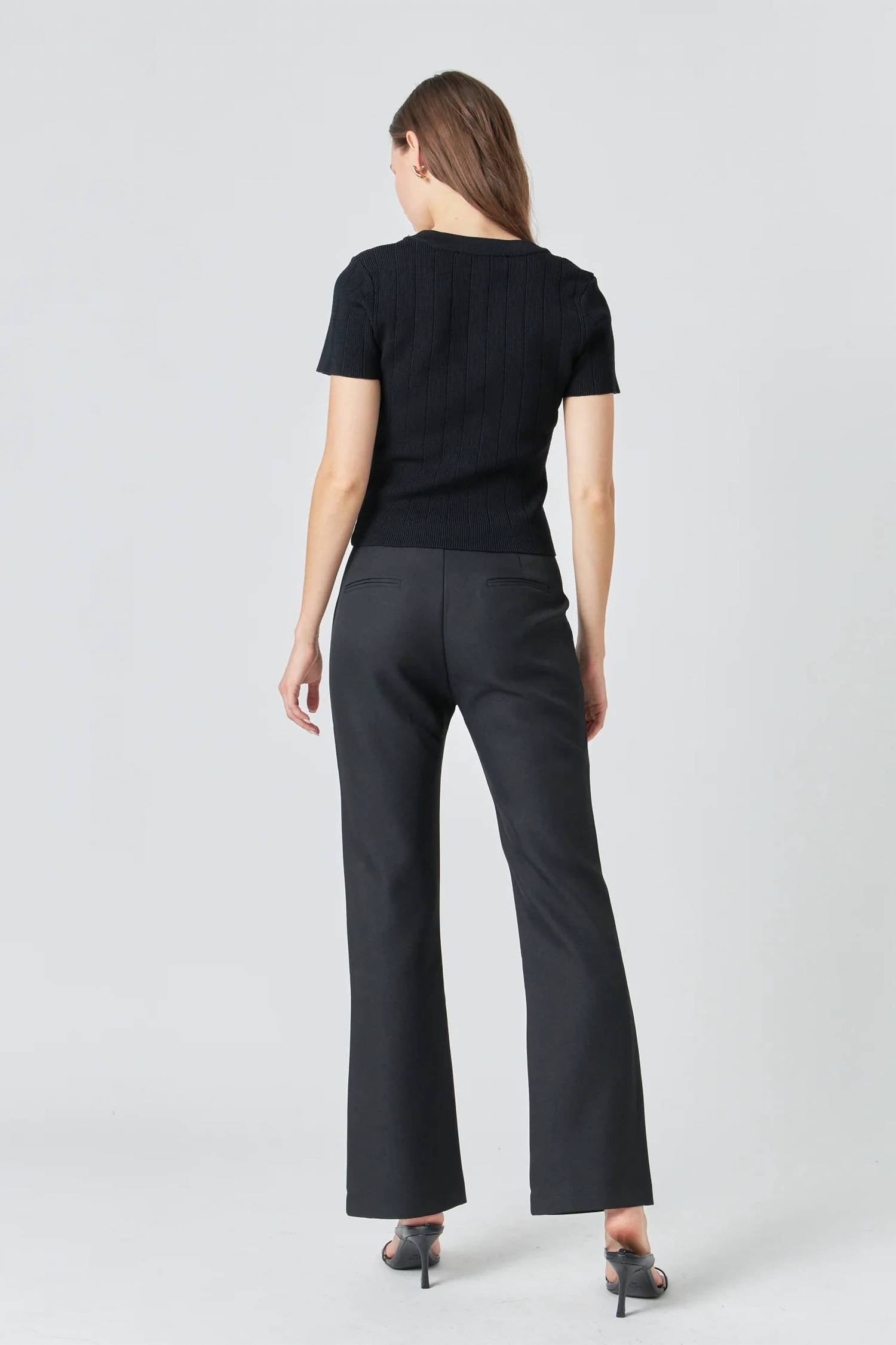 Endless Rose - Shank Button Knit Top